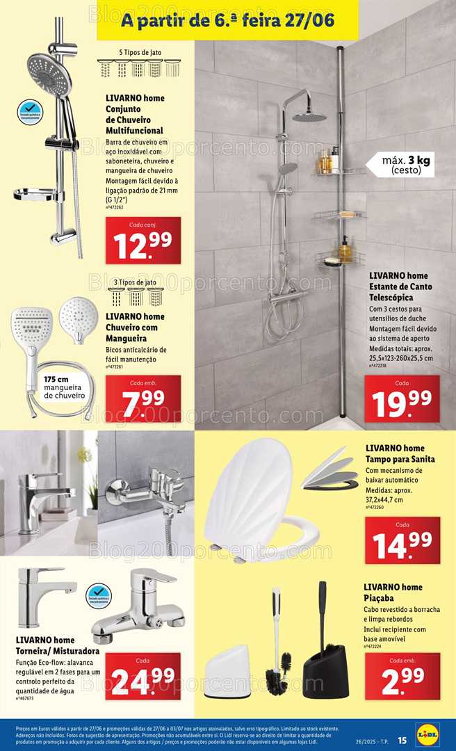 Antevisão Folheto LIDL Bazar Promoções de 23 junho a 3 julho - Edição Digital all