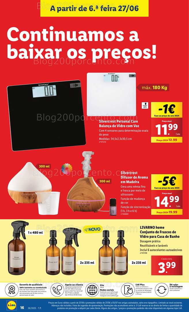 Antevisão Folheto LIDL Bazar Promoções de 23 junho a 3 julho - Edição Digital all