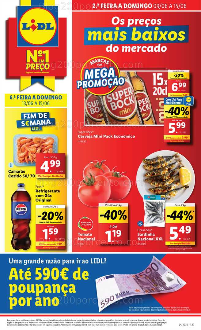 Antevisão Folheto LIDL Promoções de 9 a 15 junho - Edição Digital all