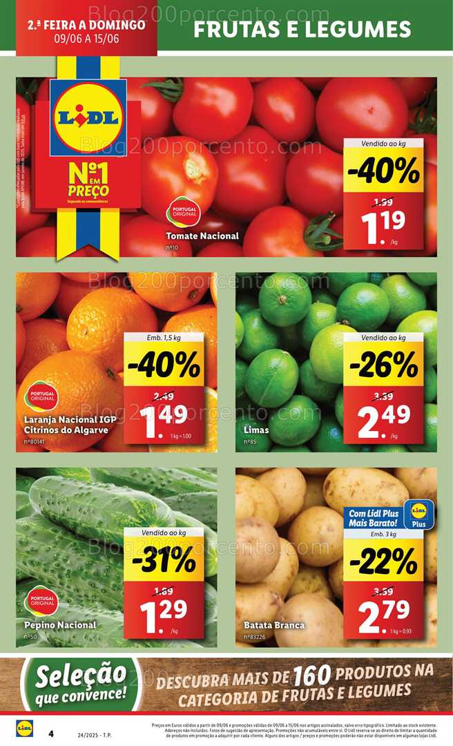 Antevisão Folheto LIDL Promoções de 9 a 15 junho - Edição Digital all