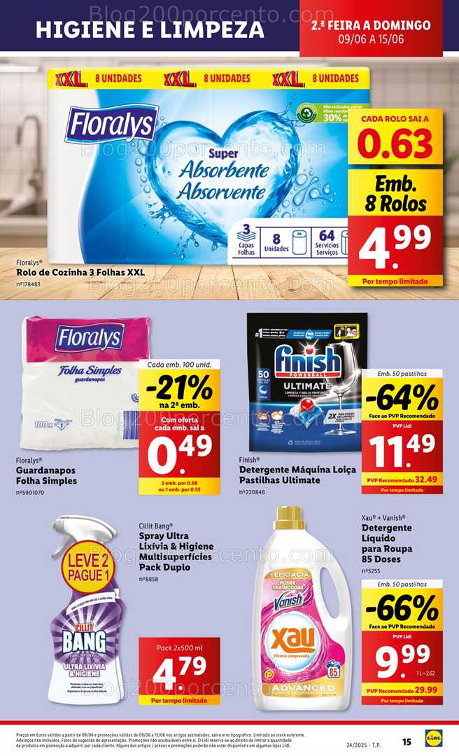 Antevisão Folheto LIDL Promoções de 9 a 15 junho - Edição Digital all