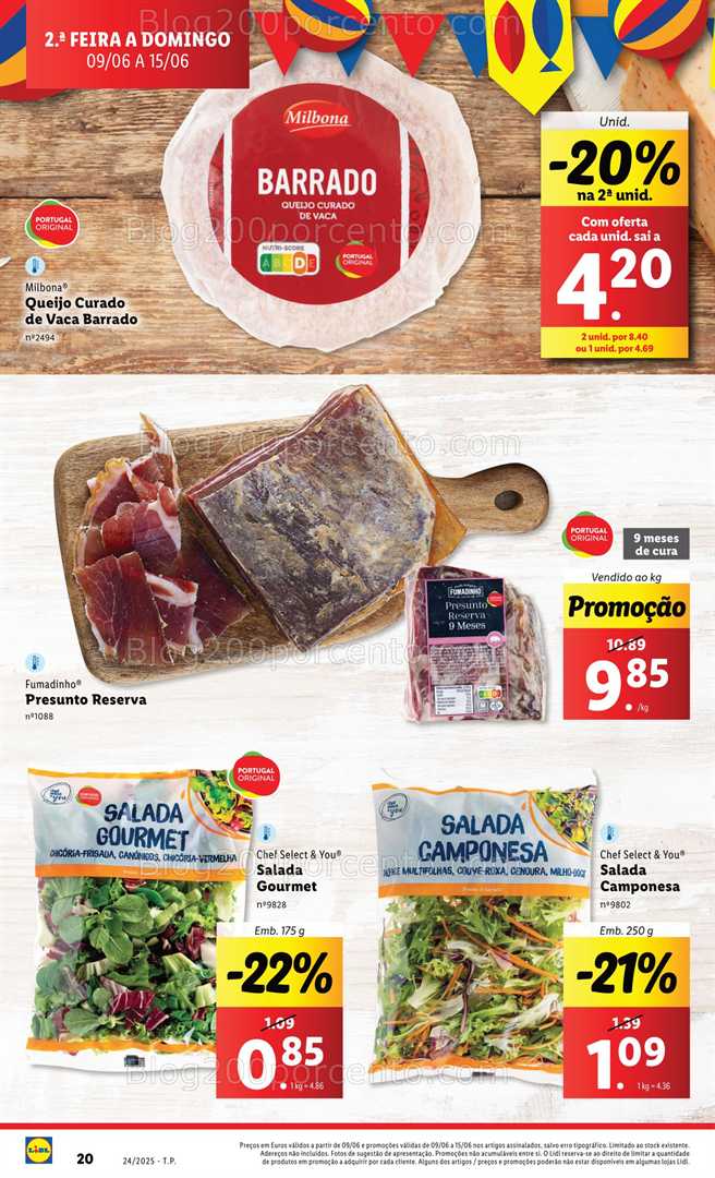 Antevisão Folheto LIDL Promoções de 9 a 15 junho - Edição Digital santos