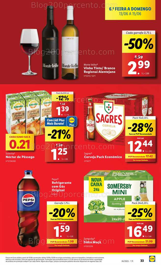 Antevisão Folheto LIDL Promoções de 9 a 15 junho - Edição Digital all