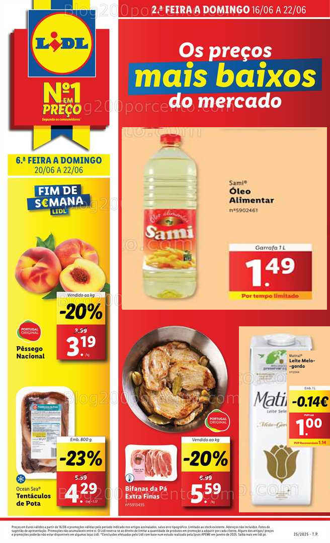 Antevisão Folheto LIDL Promoções de 16 a 22 junho - Edição Digital all