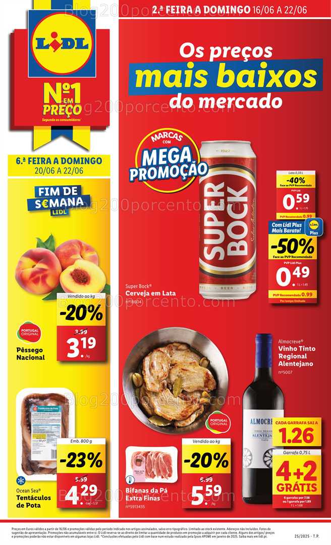 Antevisão Folheto LIDL Promoções de 16 a 22 junho - Edição Digital all