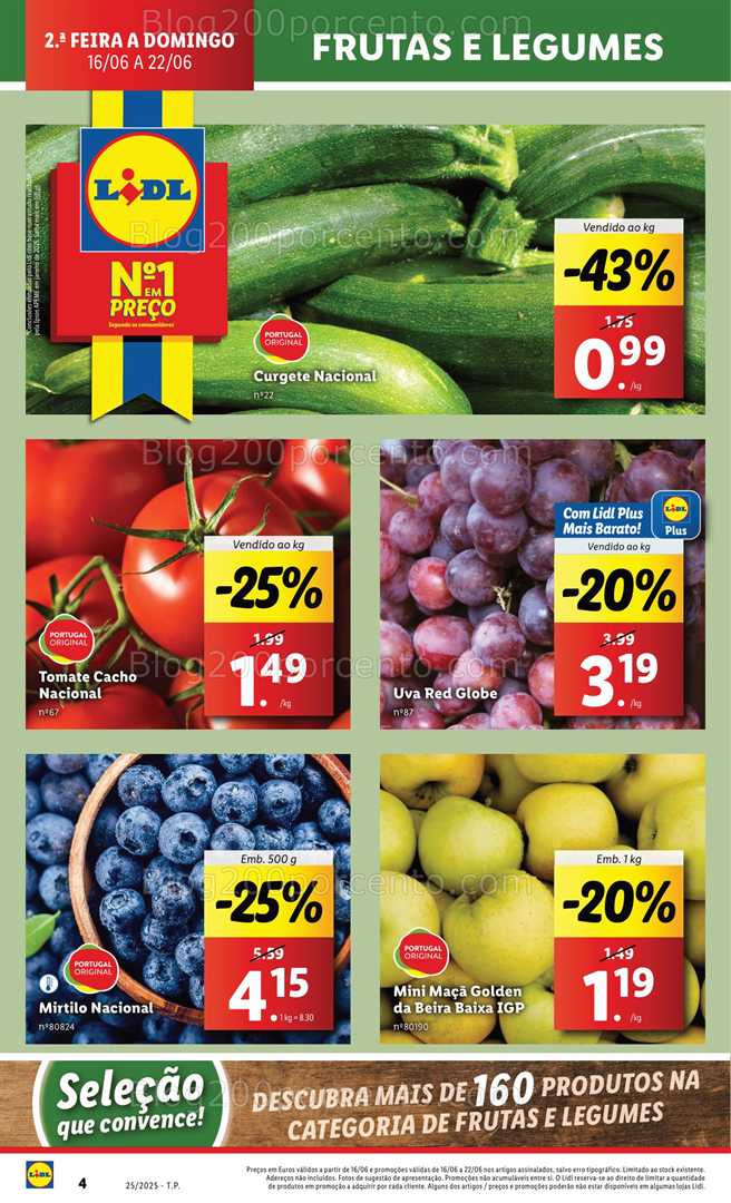 Antevisão Folheto LIDL Promoções de 16 a 22 junho - Edição Digital all