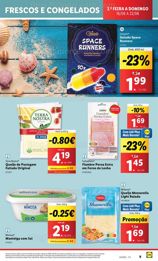Antevisão Folheto LIDL Promoções de 16 a 22 junho - Edição Digital all