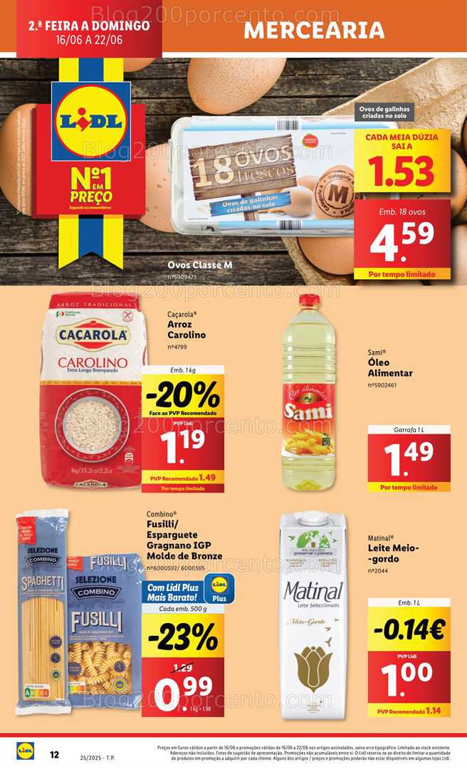 Antevisão Folheto LIDL Promoções de 16 a 22 junho - Edição Digital all