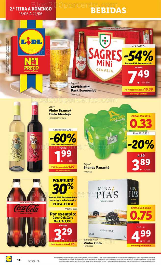 Antevisão Folheto LIDL Promoções de 16 a 22 junho - Edição Digital all