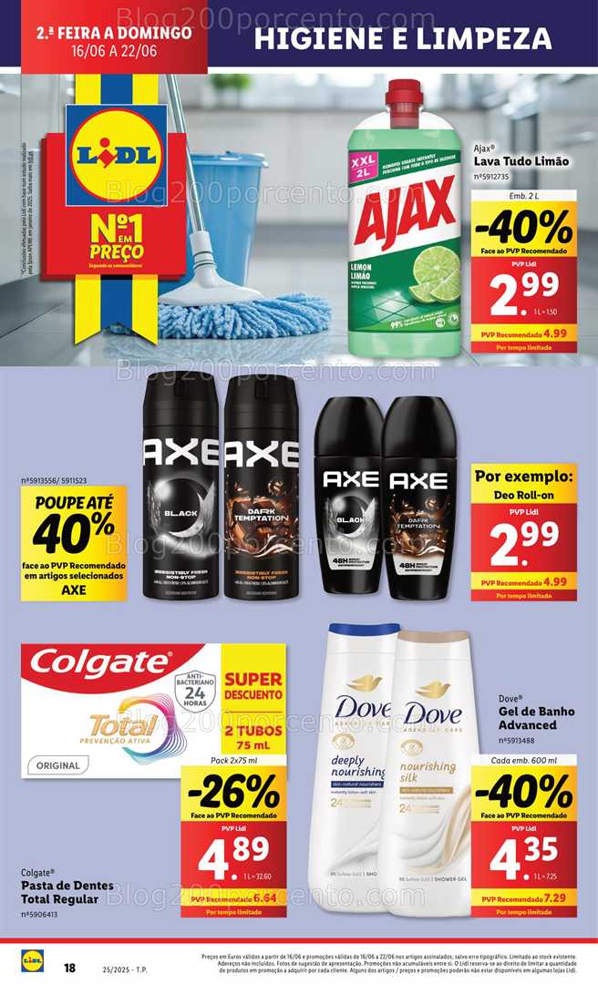 Antevisão Folheto LIDL Promoções de 16 a 22 junho - Edição Digital all