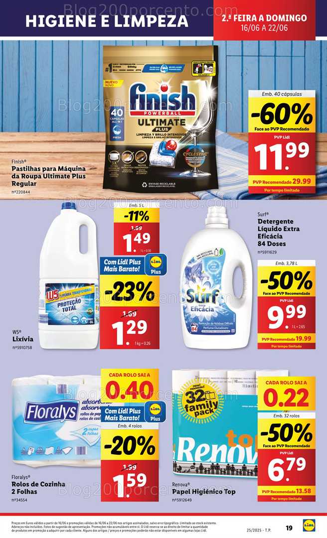 Antevisão Folheto LIDL Promoções de 16 a 22 junho - Edição Digital all