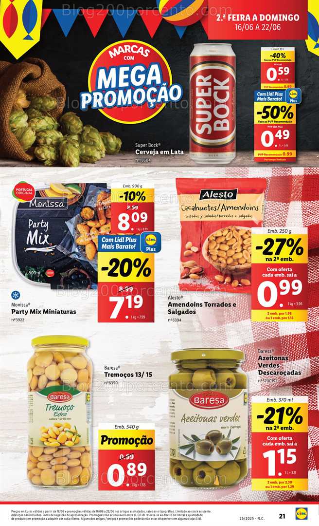 Antevisão Folheto LIDL Promoções de 16 a 22 junho - Edição Digital all