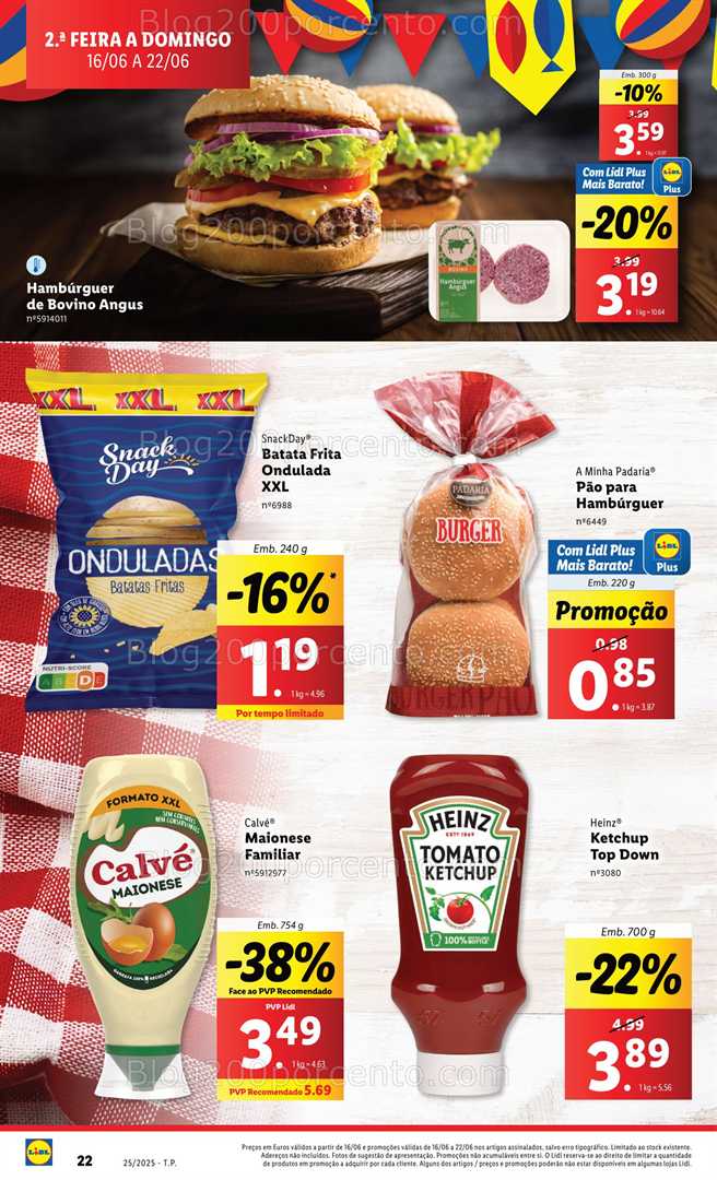 Antevisão Folheto LIDL Promoções de 16 a 22 junho - Edição Digital all