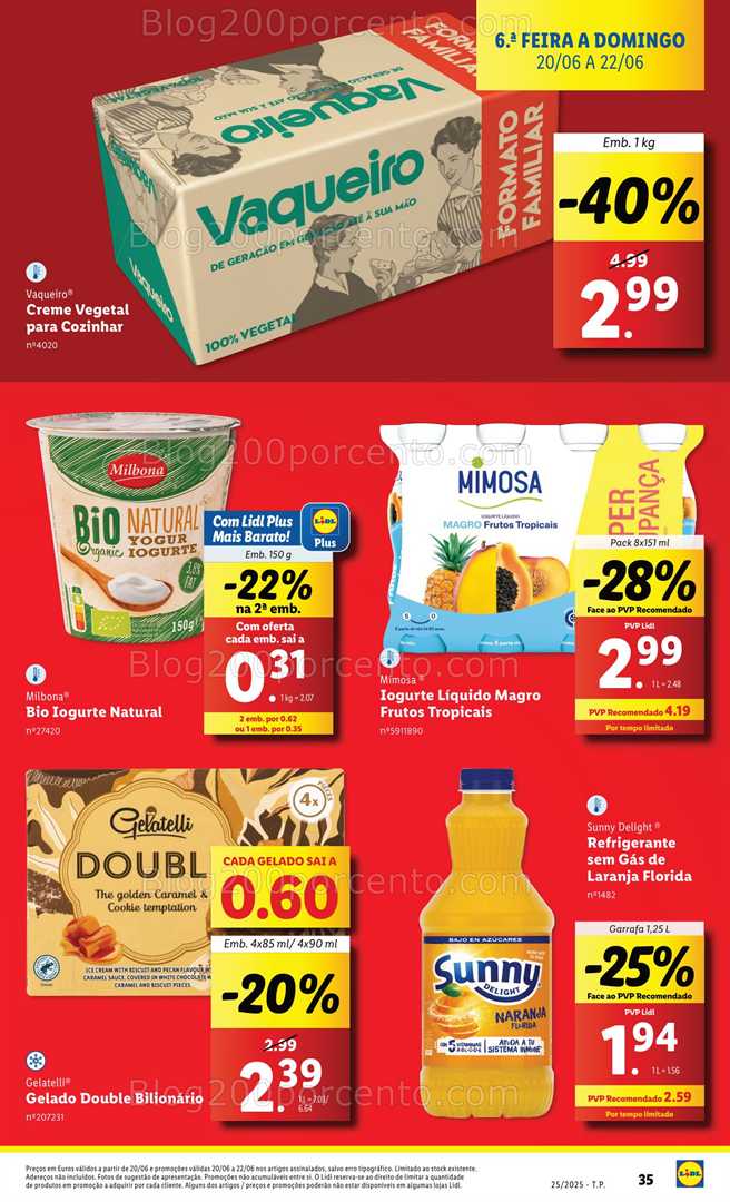 Antevisão Folheto LIDL Promoções de 16 a 22 junho - Edição Digital all