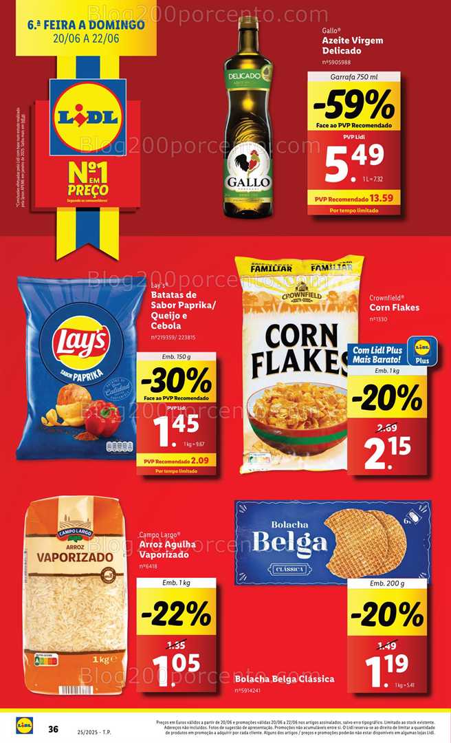 Antevisão Folheto LIDL Promoções de 16 a 22 junho - Edição Digital all