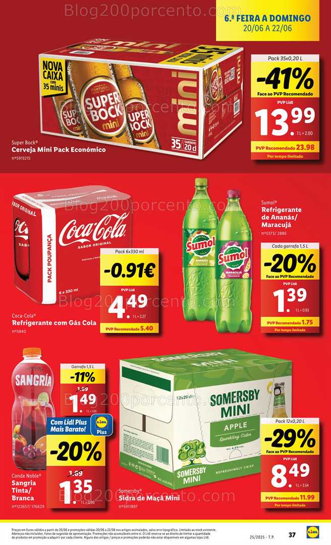 Antevisão Folheto LIDL Promoções de 16 a 22 junho - Edição Digital all