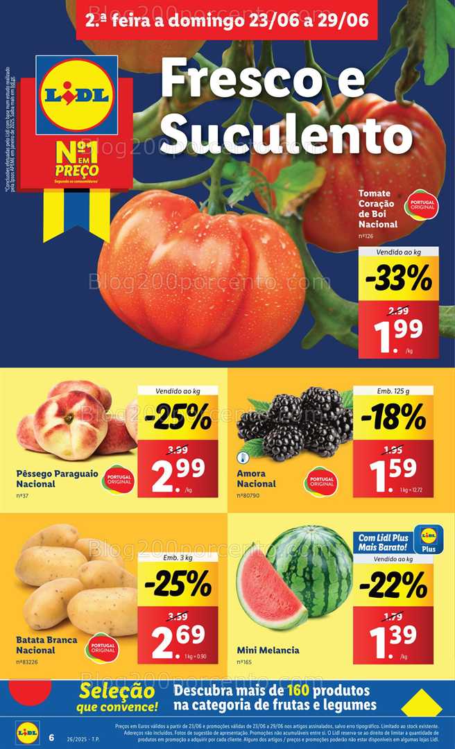 Antevisão Folheto LIDL Promoções de 23 a 29 junho - Edição Digital all