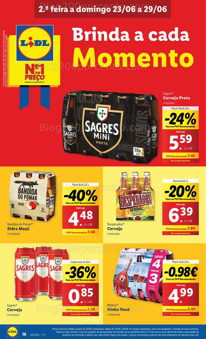 Antevisão Folheto LIDL Promoções de 23 a 29 junho - Edição Digital all