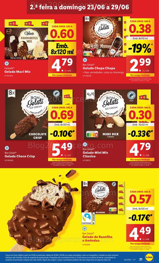 Antevisão Folheto LIDL Promoções de 23 a 29 junho - Edição Digital verão