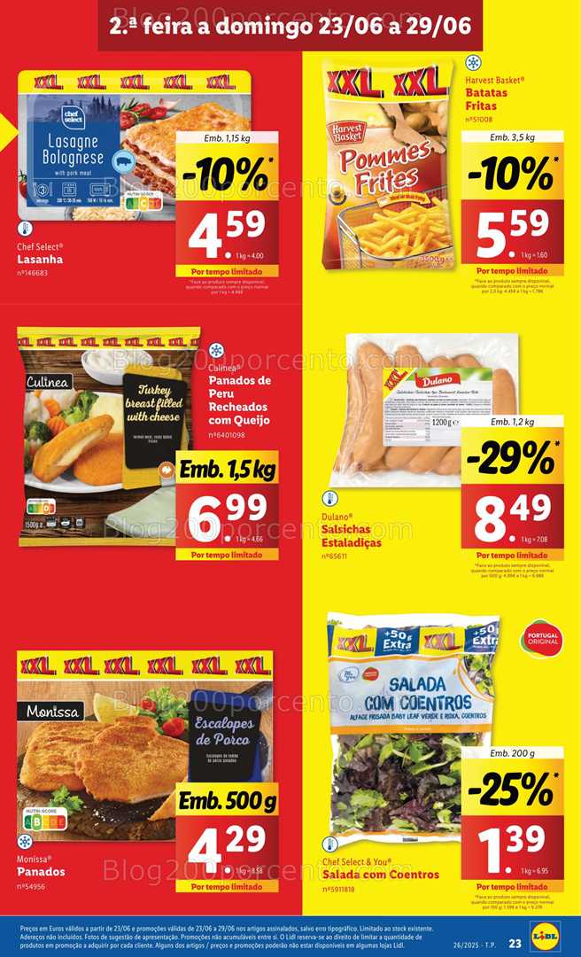 Antevisão Folheto LIDL Promoções de 23 a 29 junho - Edição Digital all