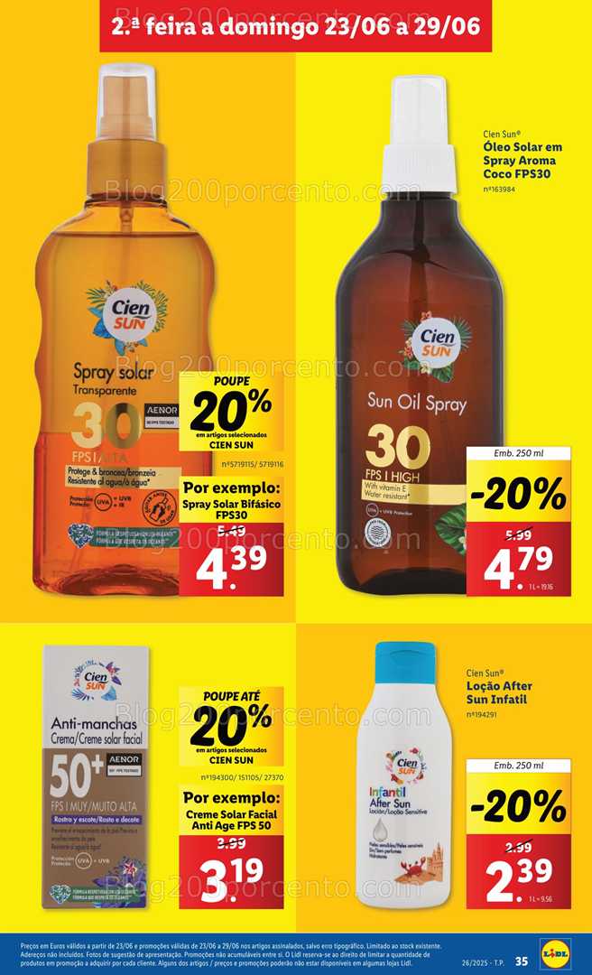 Antevisão Folheto LIDL Promoções de 23 a 29 junho - Edição Digital verão