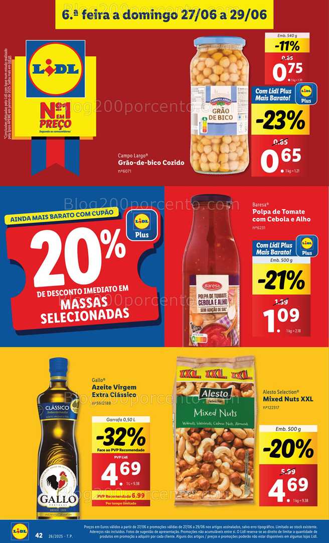 Antevisão Folheto LIDL Promoções de 23 a 29 junho - Edição Digital all