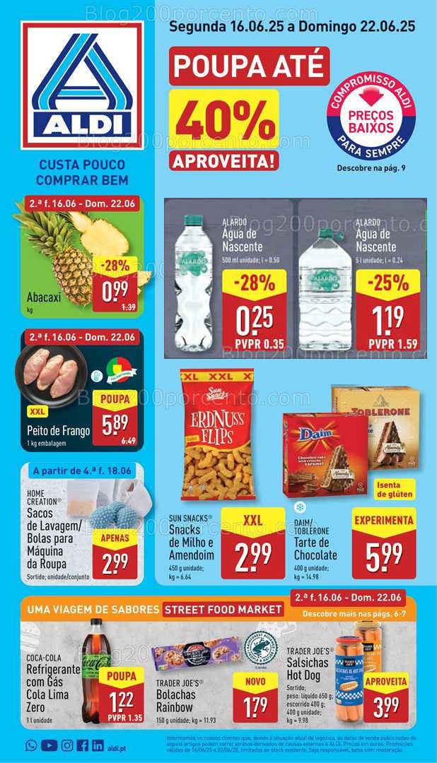 Antevisão Folheto ALDI Promoções de 16 a 22 junho - Edição Digital all