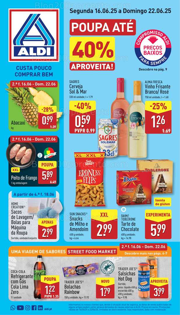 Antevisão Folheto ALDI Promoções de 16 a 22 junho - Edição Digital all