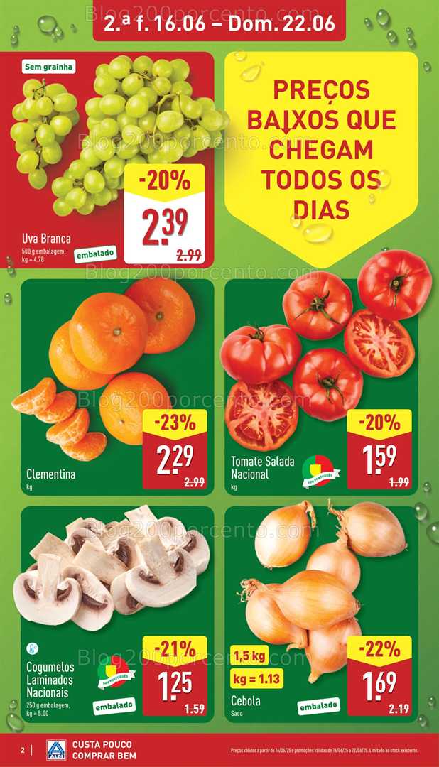 Antevisão Folheto ALDI Promoções de 16 a 22 junho - Edição Digital all