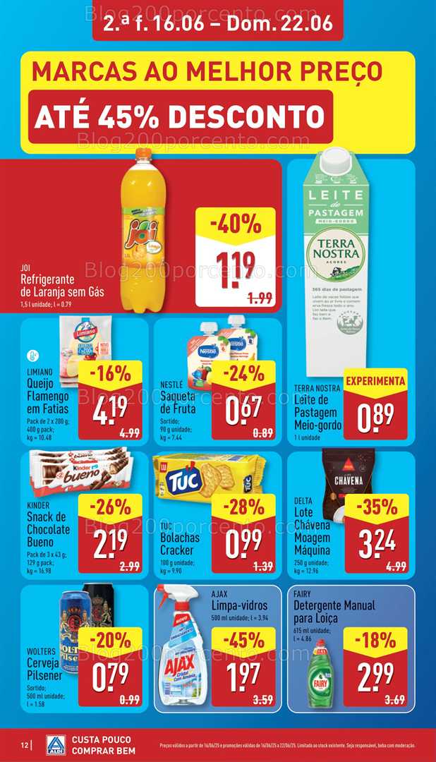 Antevisão Folheto ALDI Promoções de 16 a 22 junho - Edição Digital all