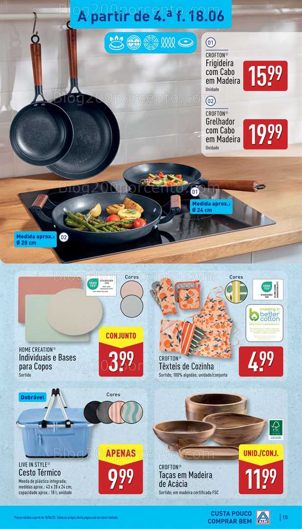 Antevisão Folheto ALDI Promoções de 16 a 22 junho - Edição Digital all
