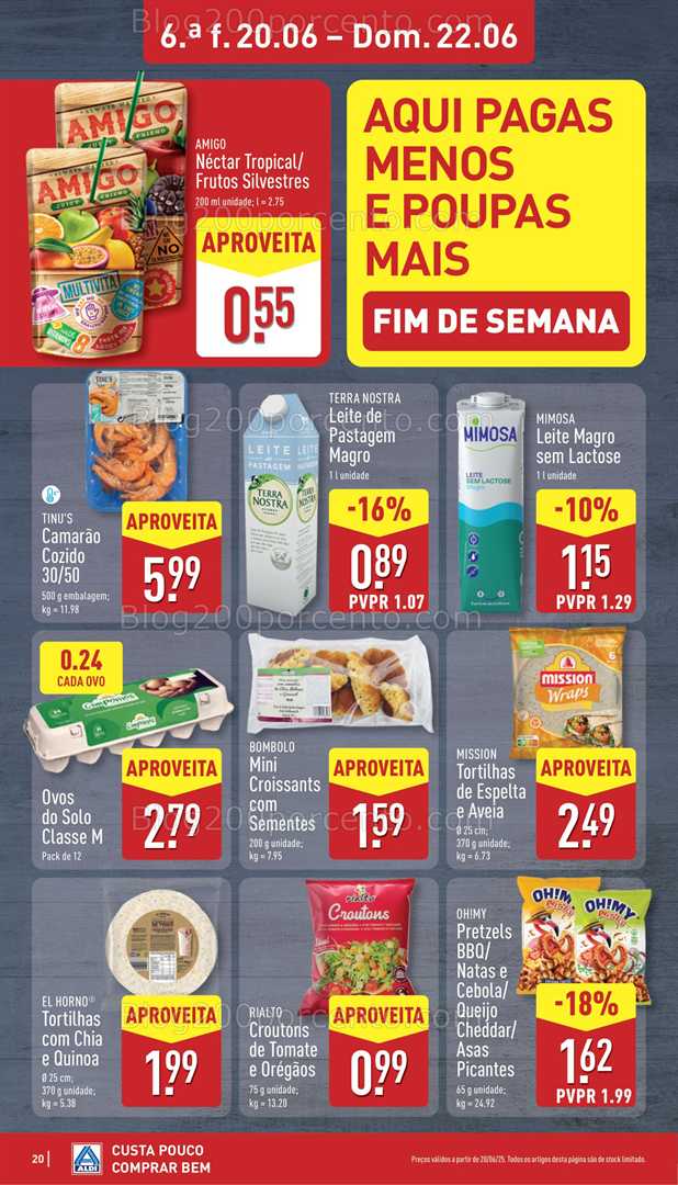 Antevisão Folheto ALDI Promoções de 16 a 22 junho - Edição Digital all