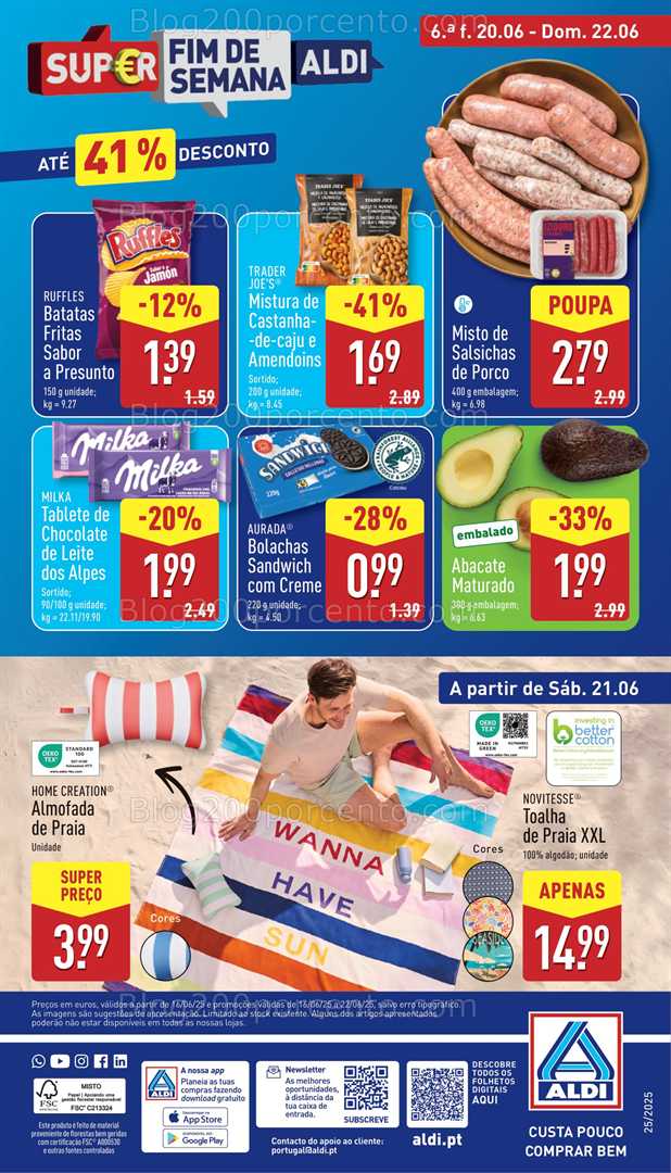 Antevisão Folheto ALDI Promoções de 16 a 22 junho - Edição Digital all