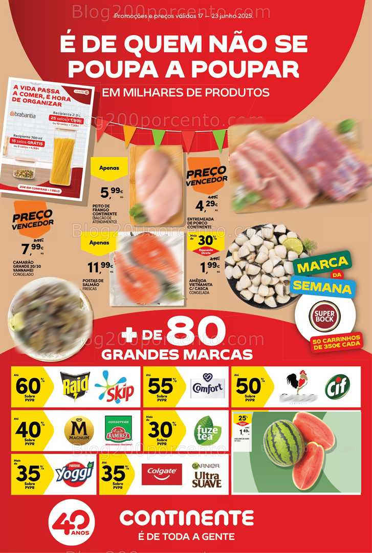 Antevisão Folheto CONTINENTE Bom Dia Promoções de 17 a 23 junho all