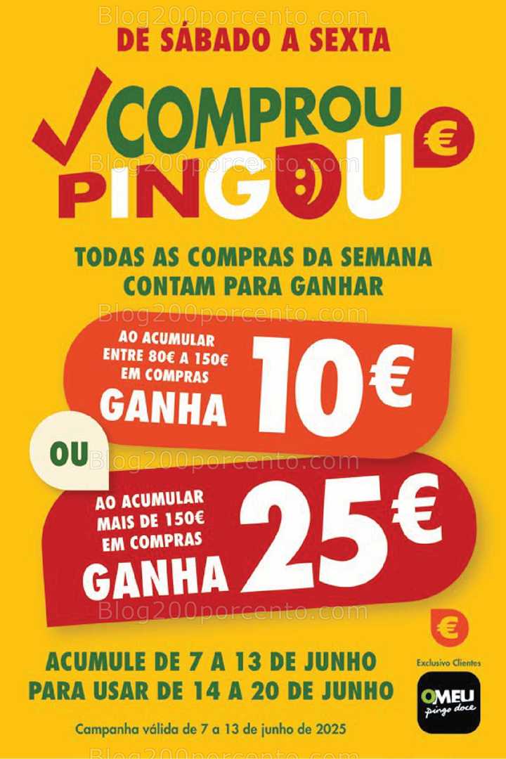 Antevisão Folheto PINGO DOCE Fim de Semana + Promoções de 7 a 13 junho all