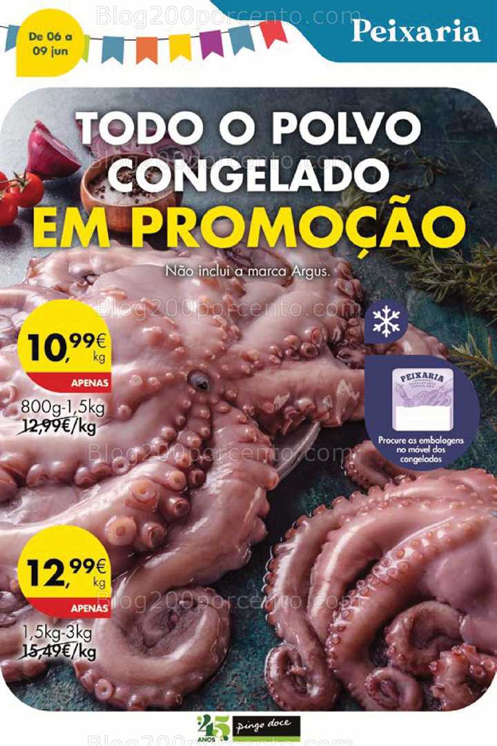 Antevisão Folheto PINGO DOCE Promoções Fim de Semana - 6 a 9 junho all