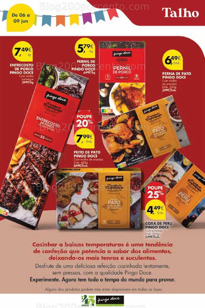Antevisão Folheto PINGO DOCE Promoções Fim de Semana - 6 a 9 junho all