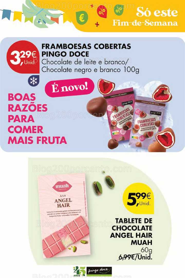 Antevisão Folheto PINGO DOCE Promoções Fim de Semana - 6 a 9 junho all