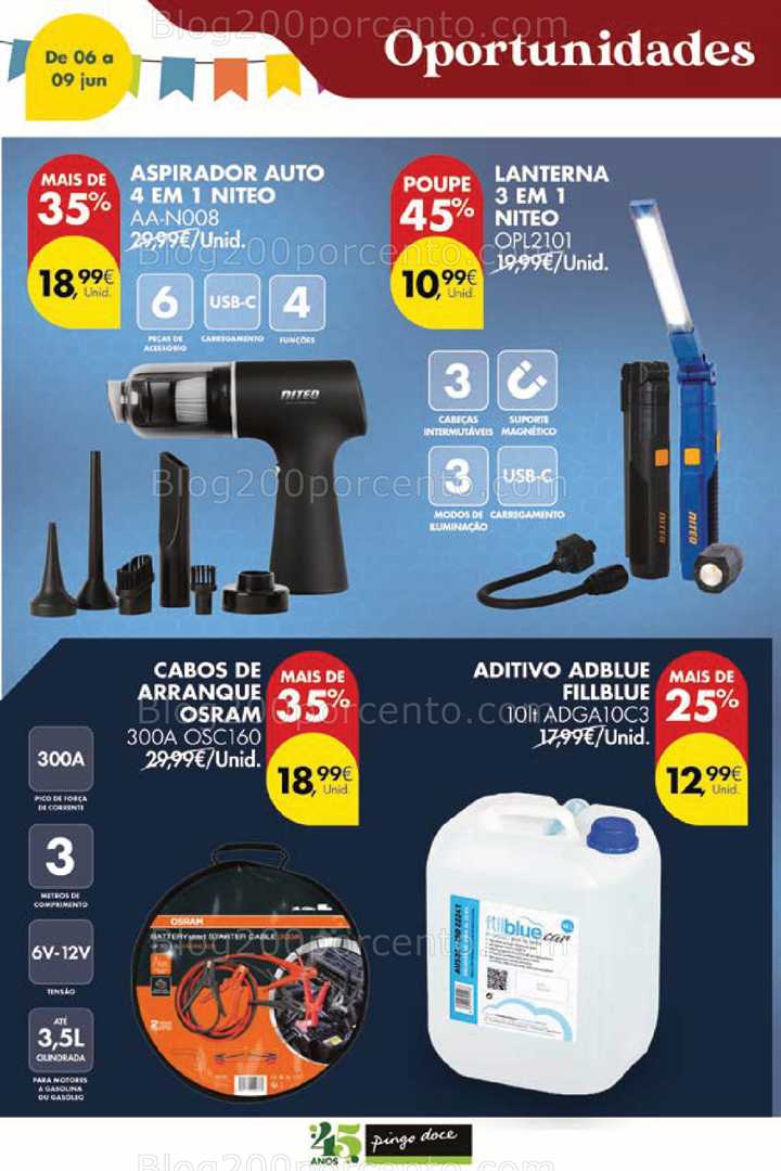 Antevisão Folheto PINGO DOCE Promoções Fim de Semana - 6 a 9 junho all
