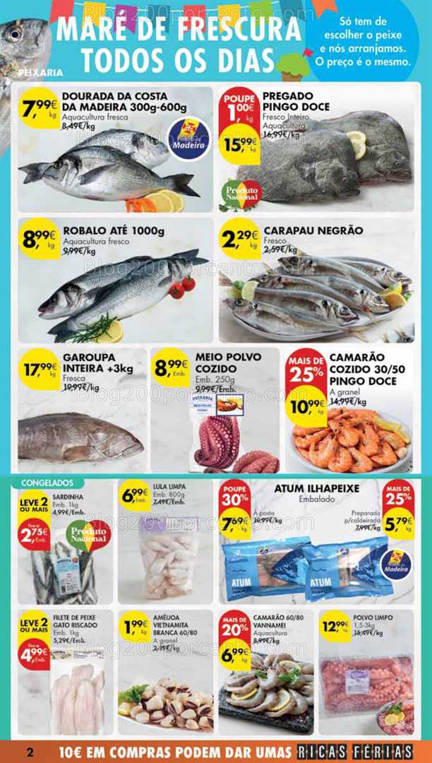 Antevisão Folheto PINGO DOCE Madeira Promoções de 10 a 16 junho all