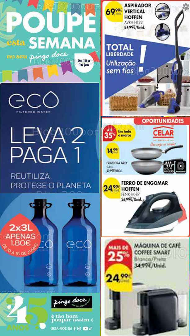 Antevisão Folheto PINGO DOCE Bazar Madeira Promoções de 10 a 16 junho all