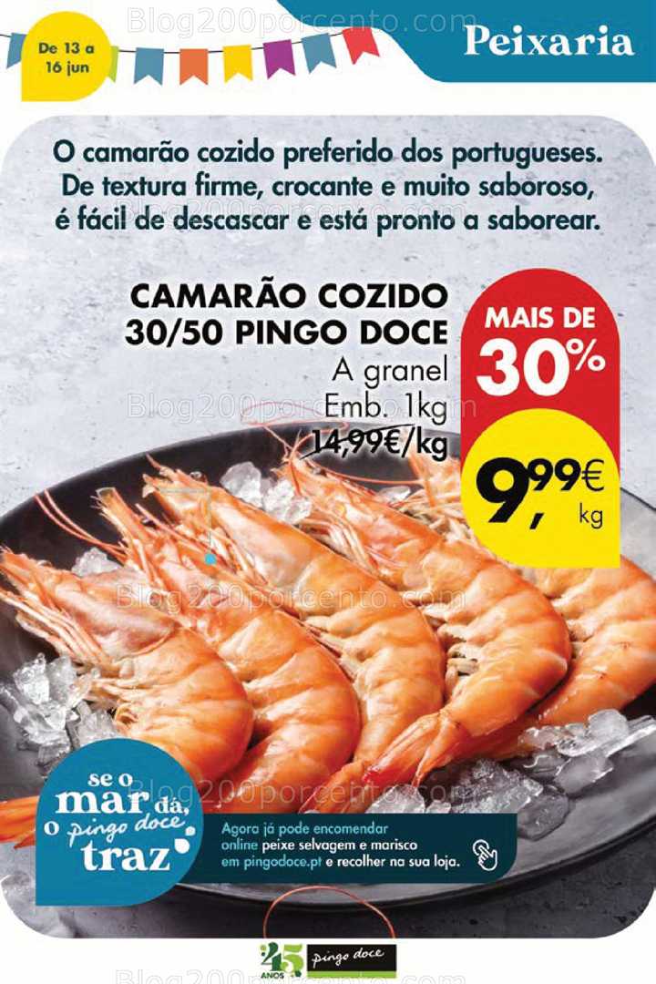 Antevisão Folheto PINGO DOCE Promoções Fim de Semana - 13 a 16 junho all