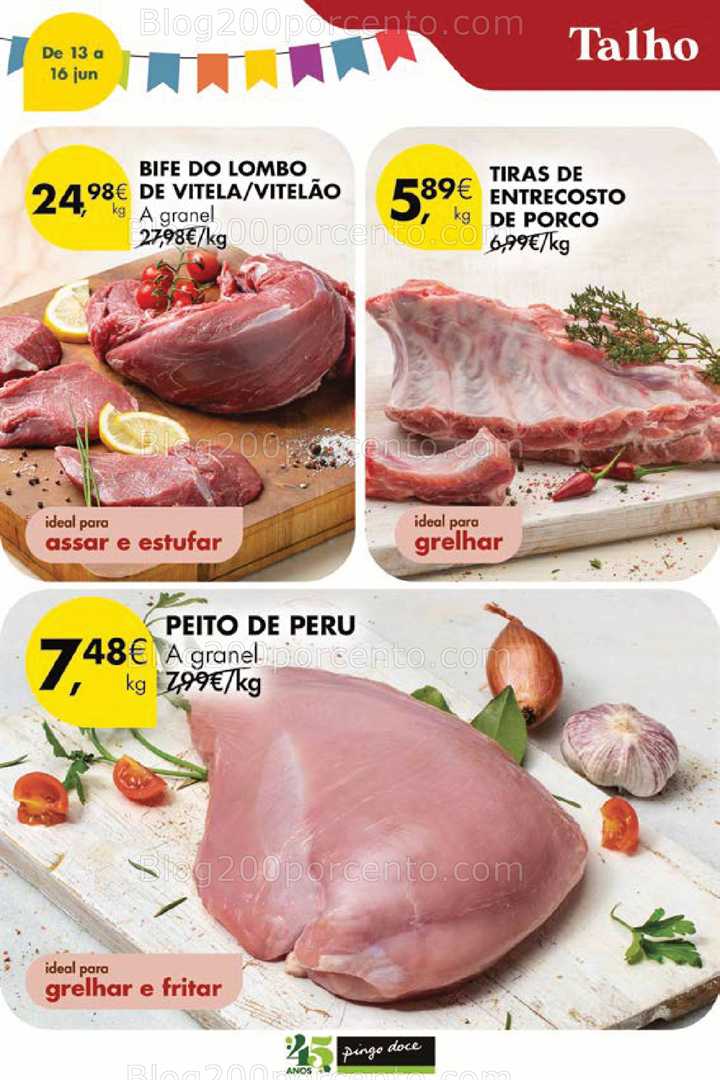 Antevisão Folheto PINGO DOCE Promoções Fim de Semana - 13 a 16 junho all