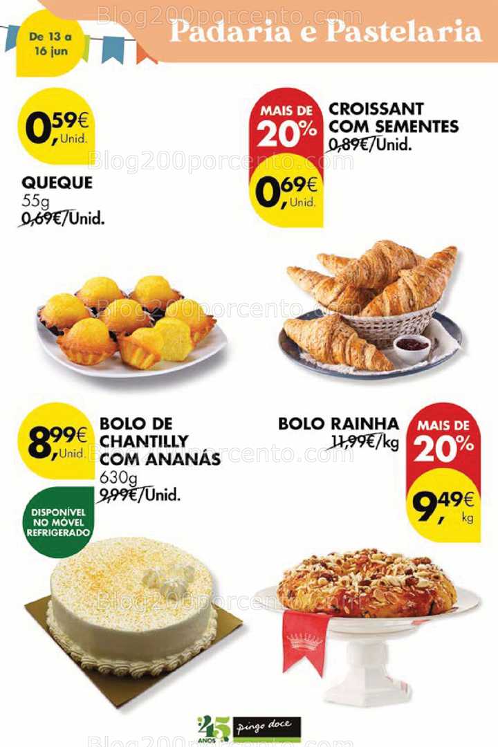 Antevisão Folheto PINGO DOCE Promoções Fim de Semana - 13 a 16 junho all