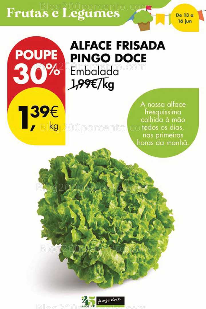 Antevisão Folheto PINGO DOCE Promoções Fim de Semana - 13 a 16 junho all