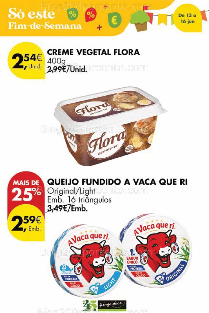 Antevisão Folheto PINGO DOCE Promoções Fim de Semana - 13 a 16 junho all