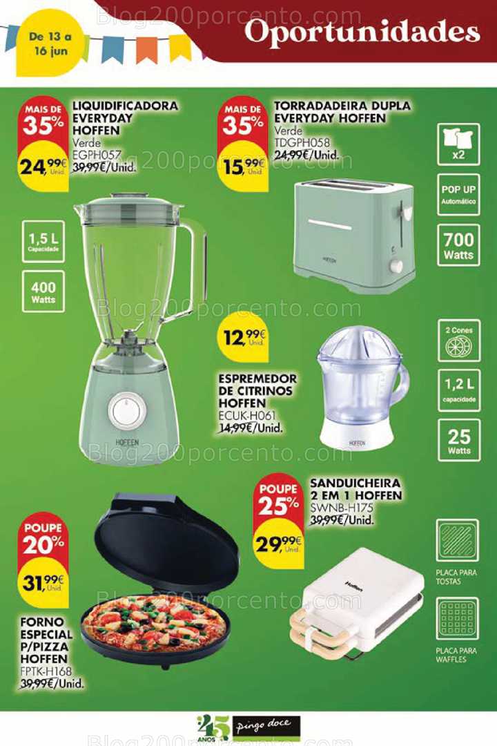 Antevisão Folheto PINGO DOCE Promoções Fim de Semana - 13 a 16 junho all