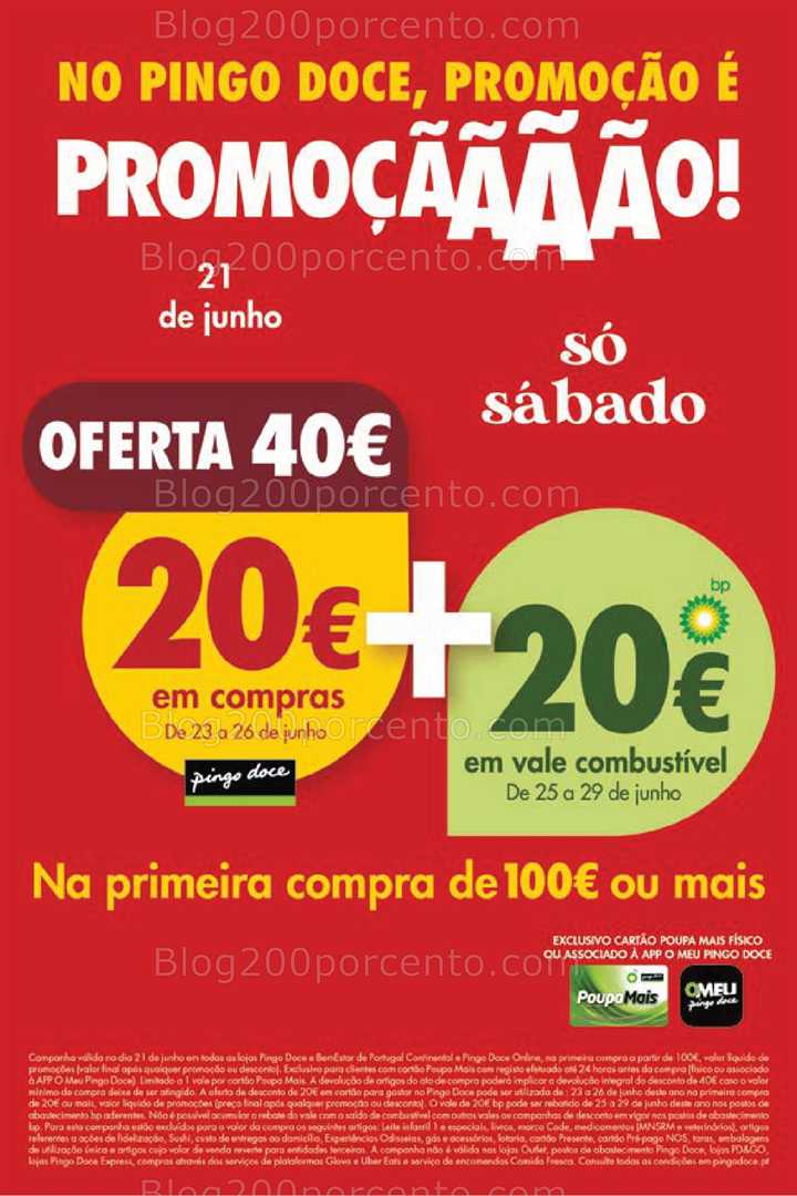 Antevisão Folheto PINGO DOCE Promoções Fim de Semana - Só 21 junho! all