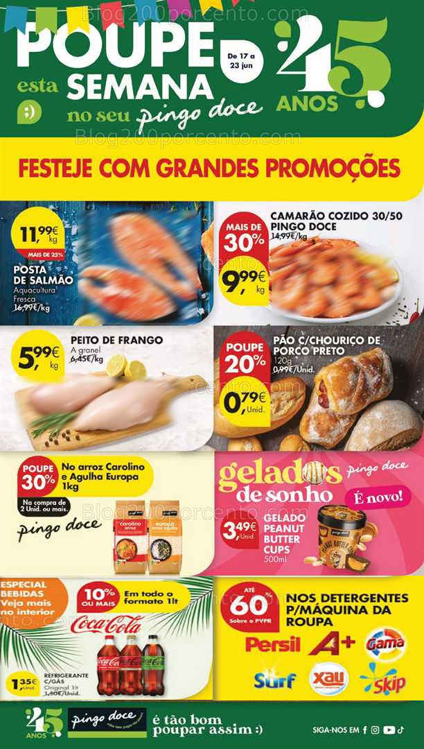 Antevisão Folheto PINGO DOCE Lojas Grandes Promoções de 17 a 25 junho all