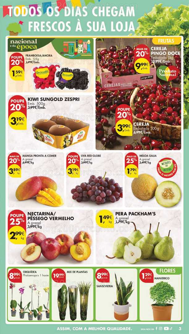 Antevisão Folheto PINGO DOCE Lojas Grandes Promoções de 17 a 25 junho all